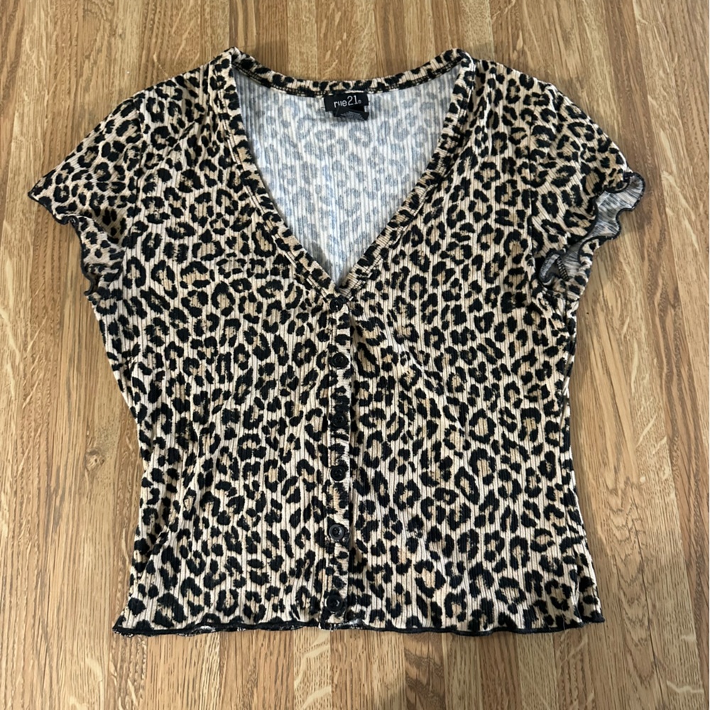 Rue21 Leopard Print Top